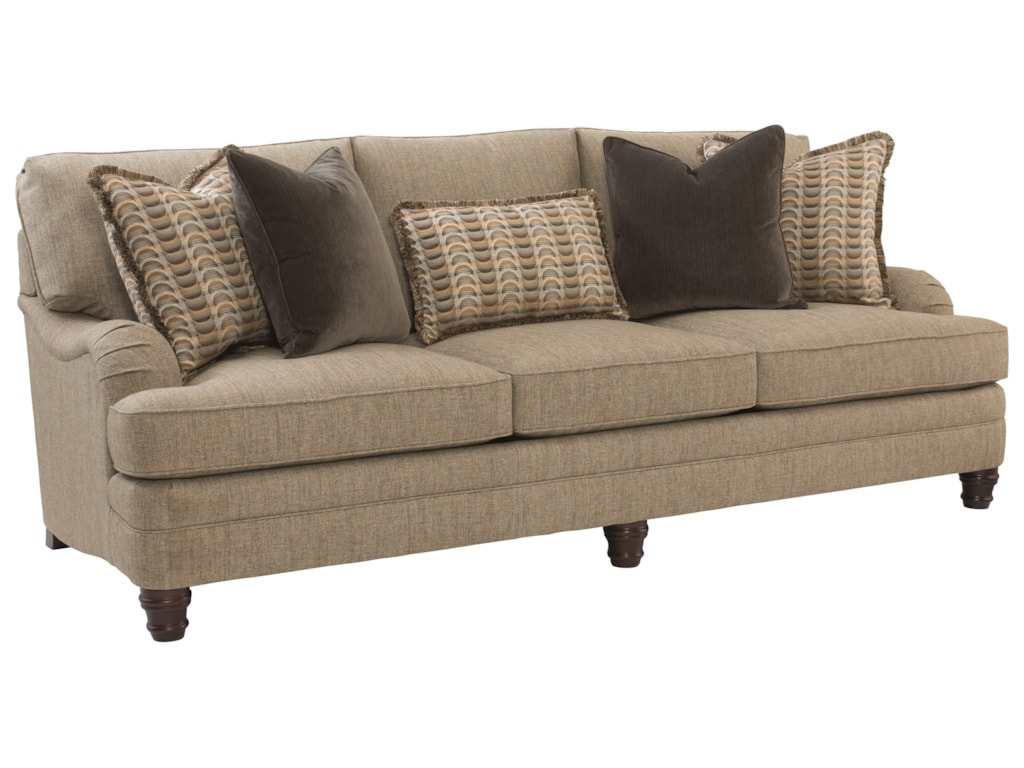 Bernhardt Tarleton B4267 Traditional Styled Stationary Sofa Thornton Furniture Sofas