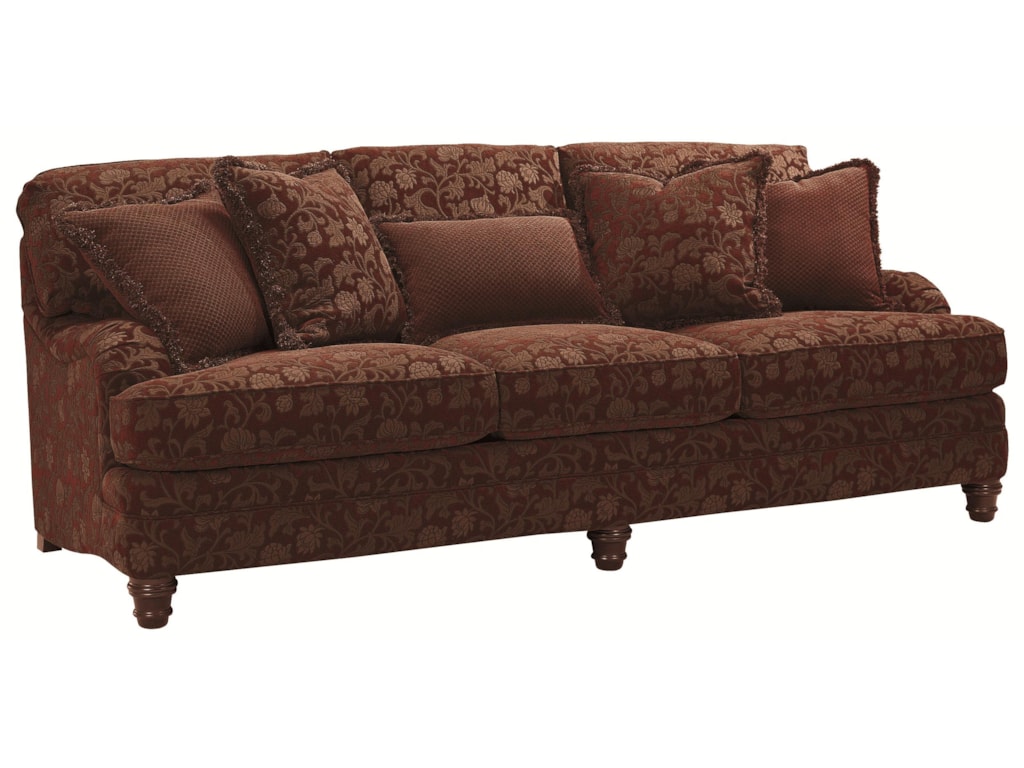 Bernhardt Tarleton Traditional Styled Stationary Sofa Bernhardt Tarleton Traditional Styled Stationary Sofa