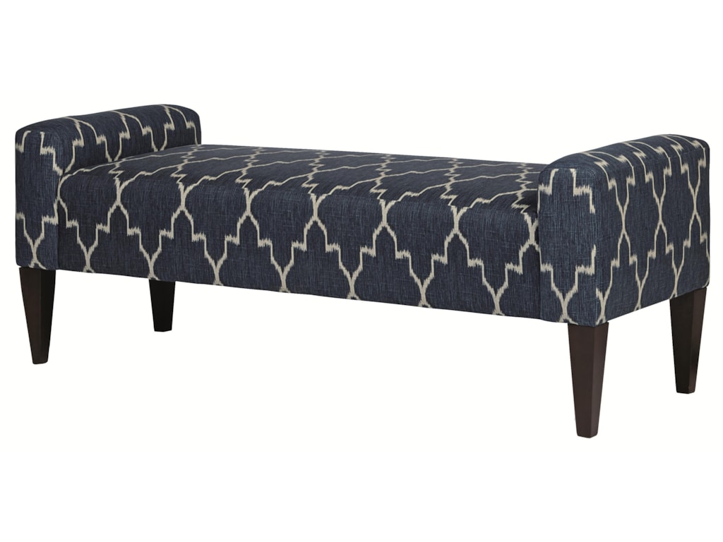 Bernhardt Upholstered Accents Sudbury High End Accent Bench In Bernhardt Upholstered Accents Sudbury High End Accent Bench In Transitional Furniture Style