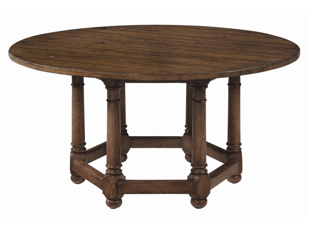 Bernhardt Vintage Patina 62 Round Dining Room Table Johnny Bernhardt Vintage Patina62
