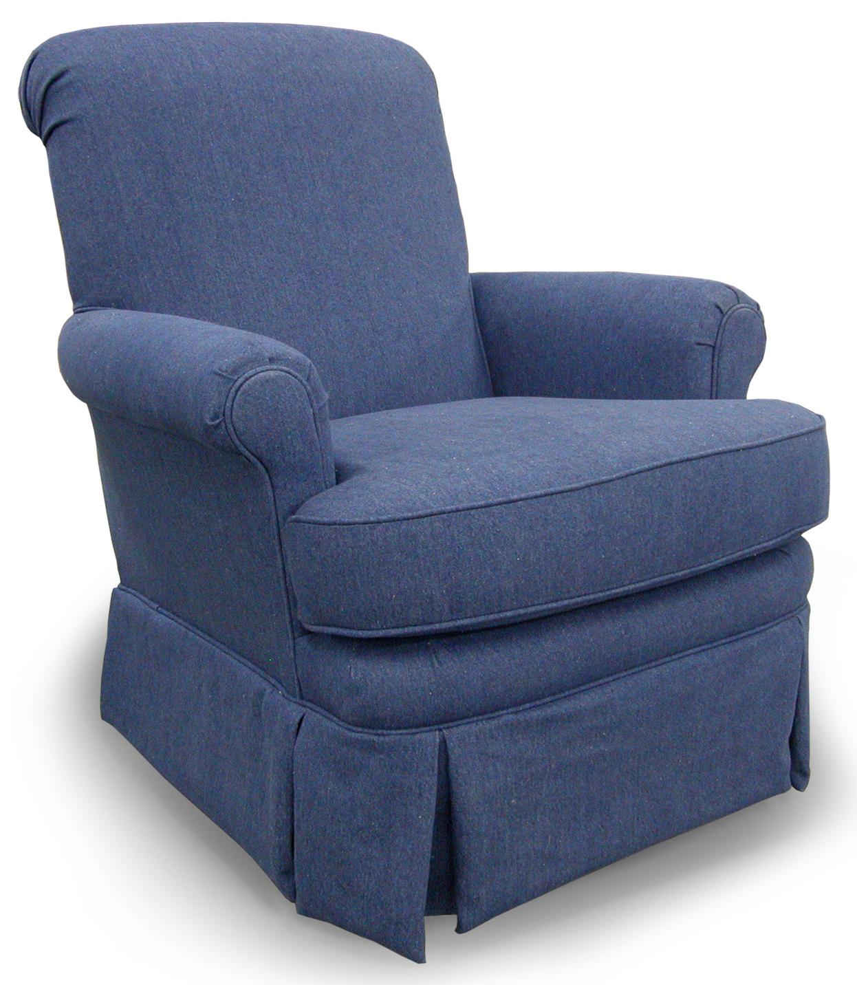 Best Chairs Storytime Series Storytime Swivel Chairs And Ottomans Nava Nava Swivel Chair With Rolled Back And Skirt Best Home Furnishings Upholstered Chairs