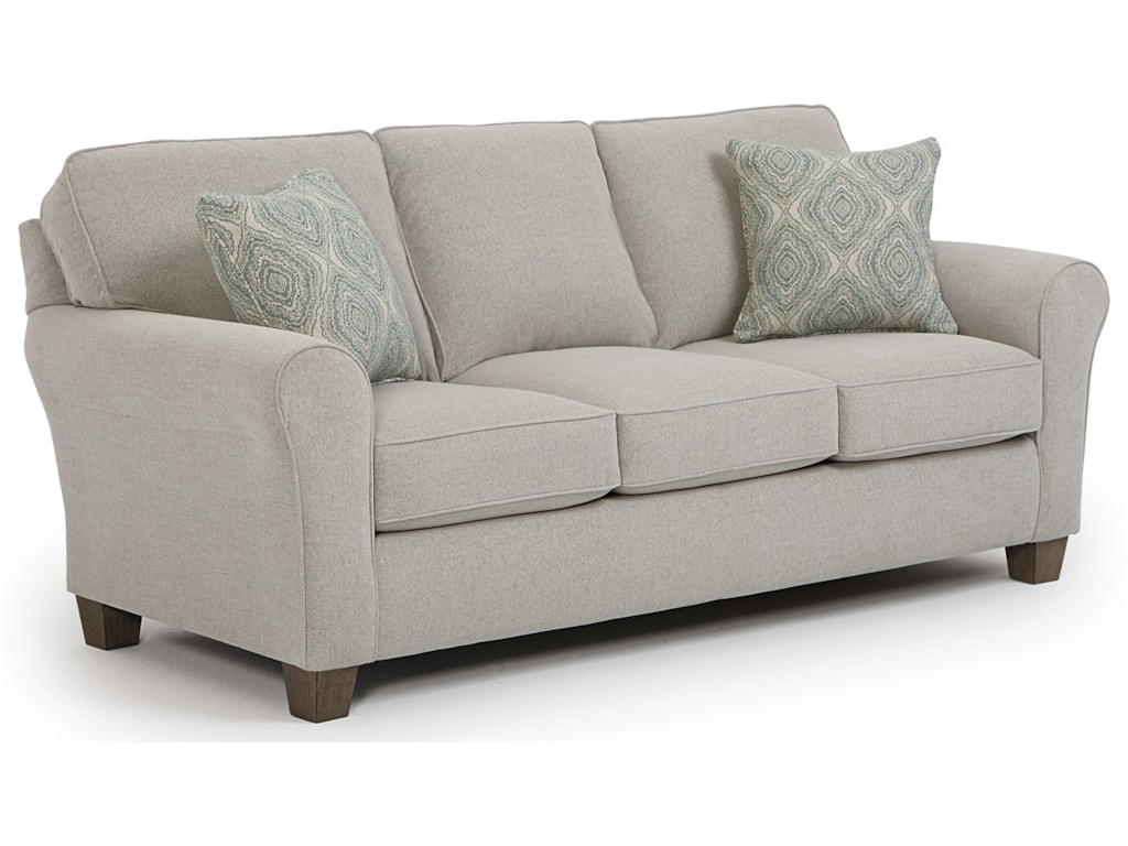 Best Home Furnishings Annabel Customizable Transitional Sofa With Annabel Customizable Transitional Sofa