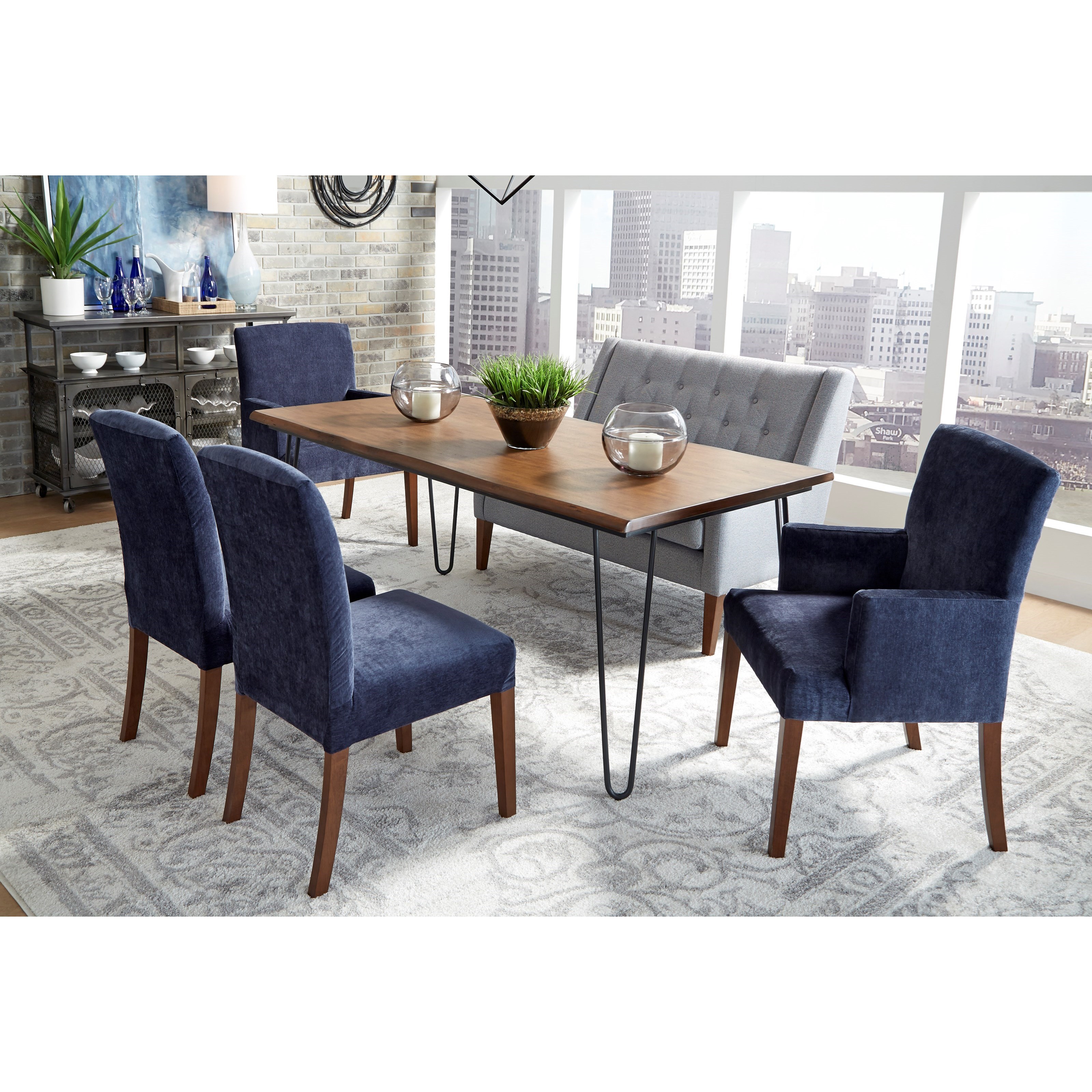 Best Home Furnishings Chairs Dining 9780 2 Myer Upholstered