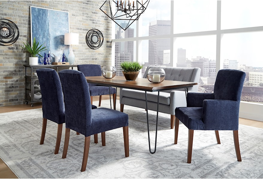 Best Home Furnishings Chairs Dining 9780 2 Myer Upholstered