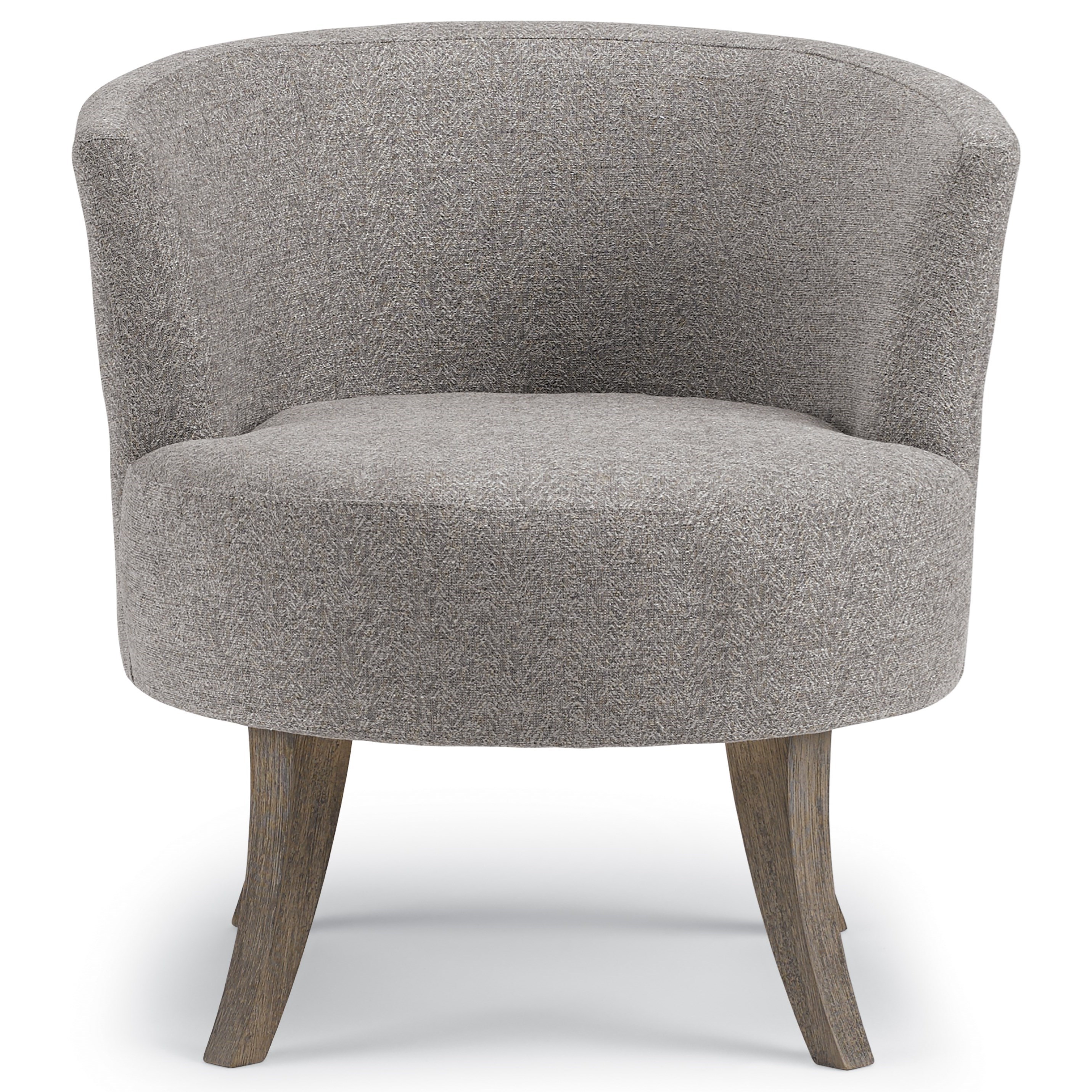 swivel barrel chair