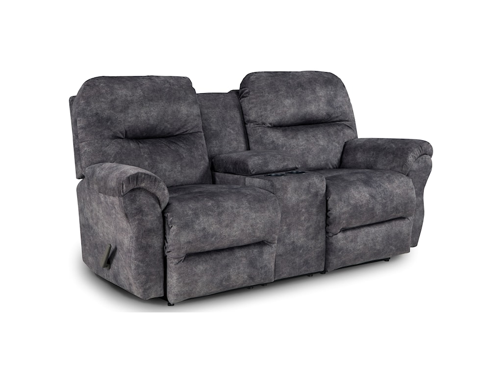 Best Home Furnishings Bodie Rocking Reclining Loveseat With