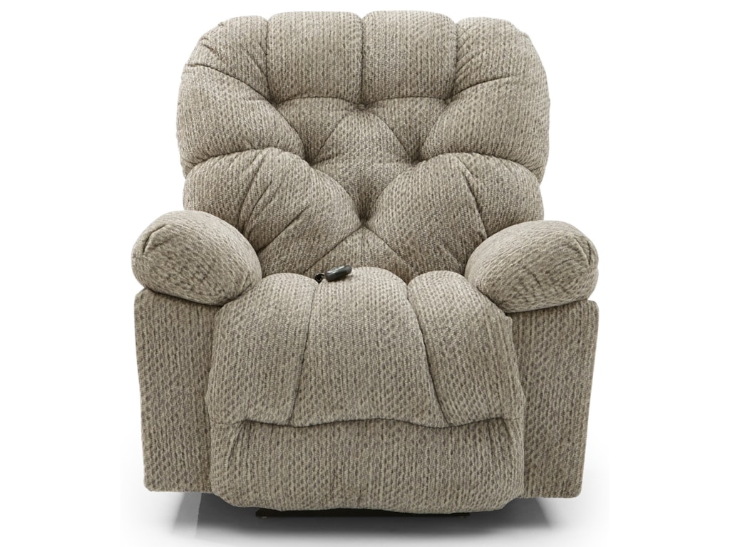 Best Home Furnishings Bolt 7n17 Casual Rocker Recliner With Tufted