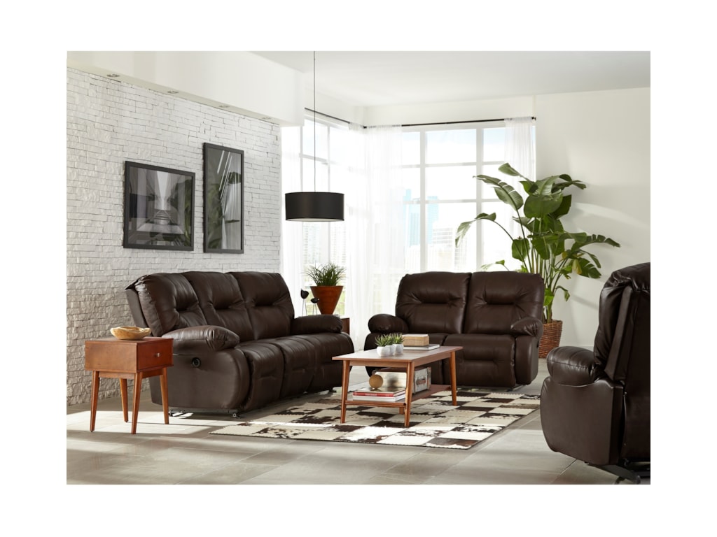 Best Home Furnishings Brinley 2Power Reclining Loveseat