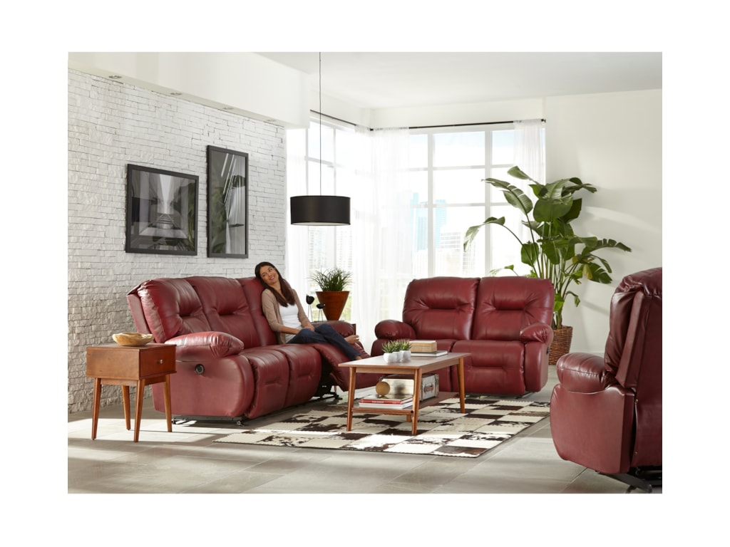 Best Home Furnishings Brinley 2Power Reclining Loveseat