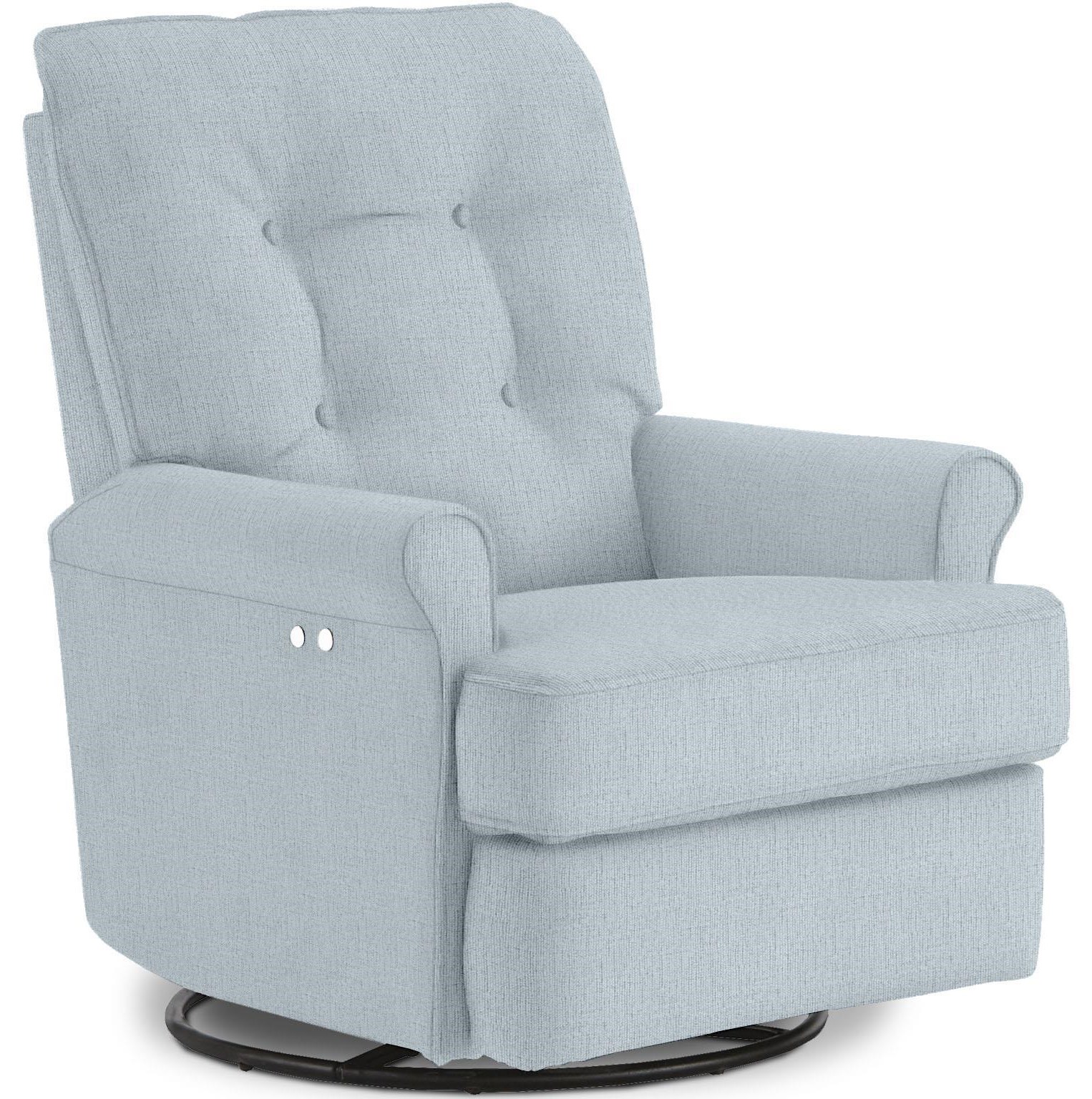 swivel gliding reclining glider