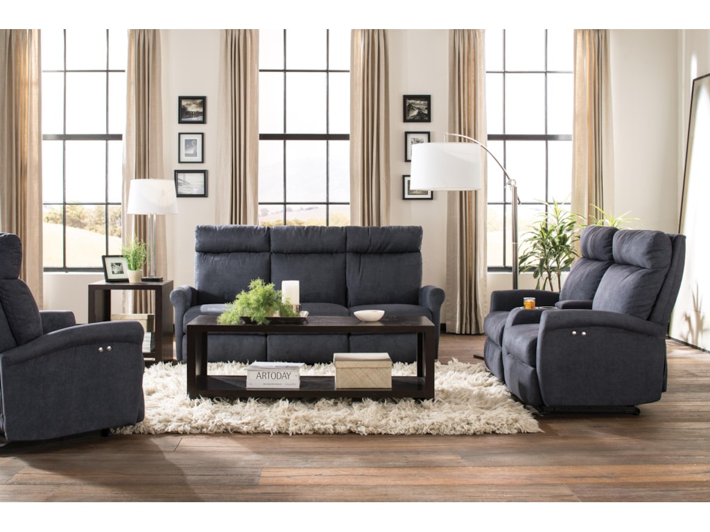 Best Home Furnishings CodieRocking Reclining Loveseat w/ Console