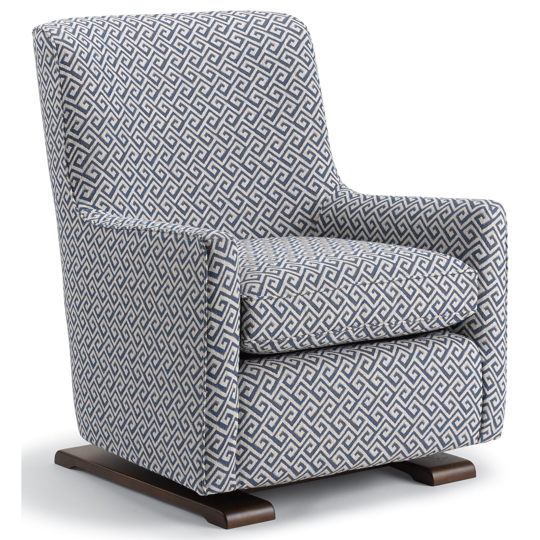modern swivel glider chair