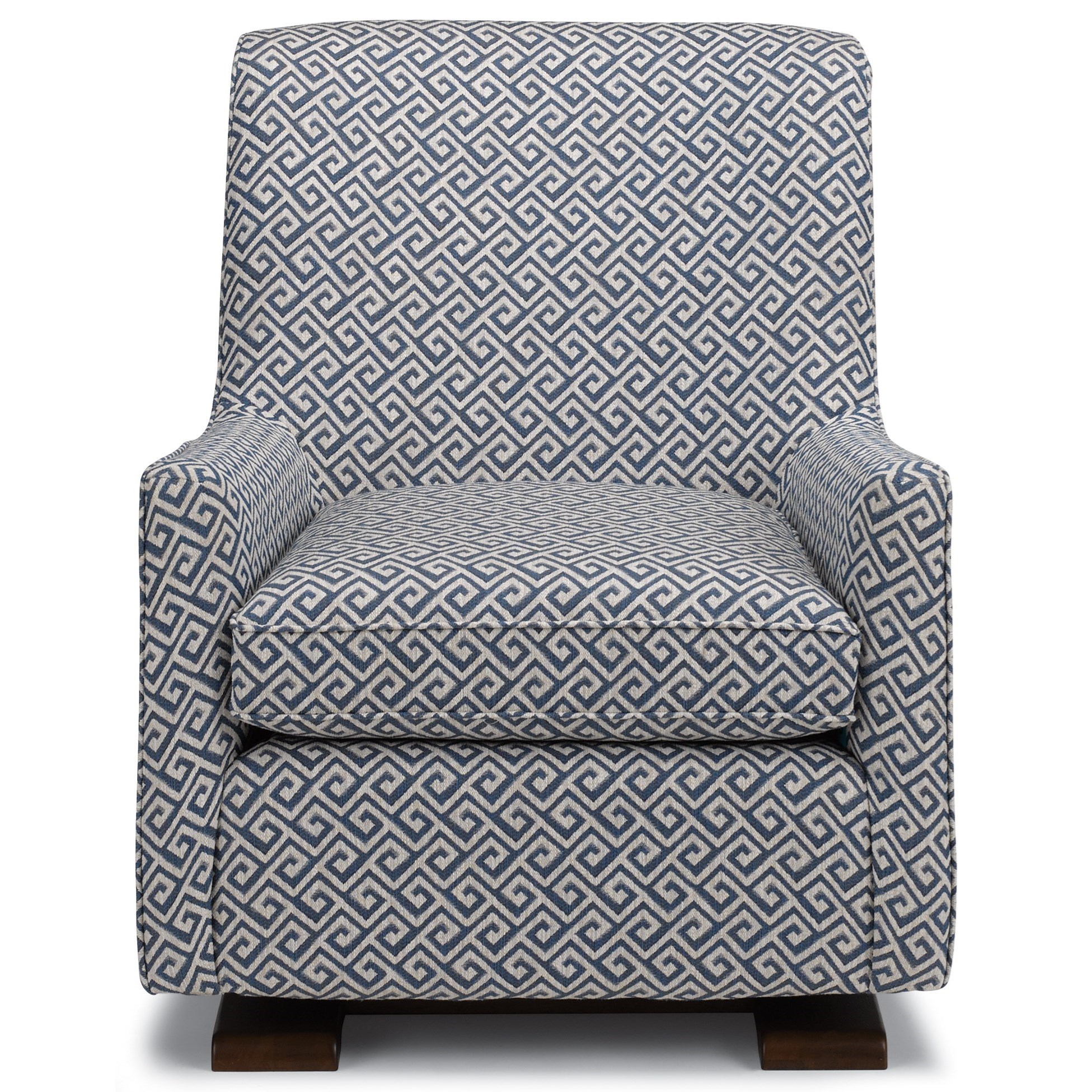 Coral Contemporary Swivel Gliding Chair With Wood Runners By Best Home Furnishings At Dunk Bright Furniture