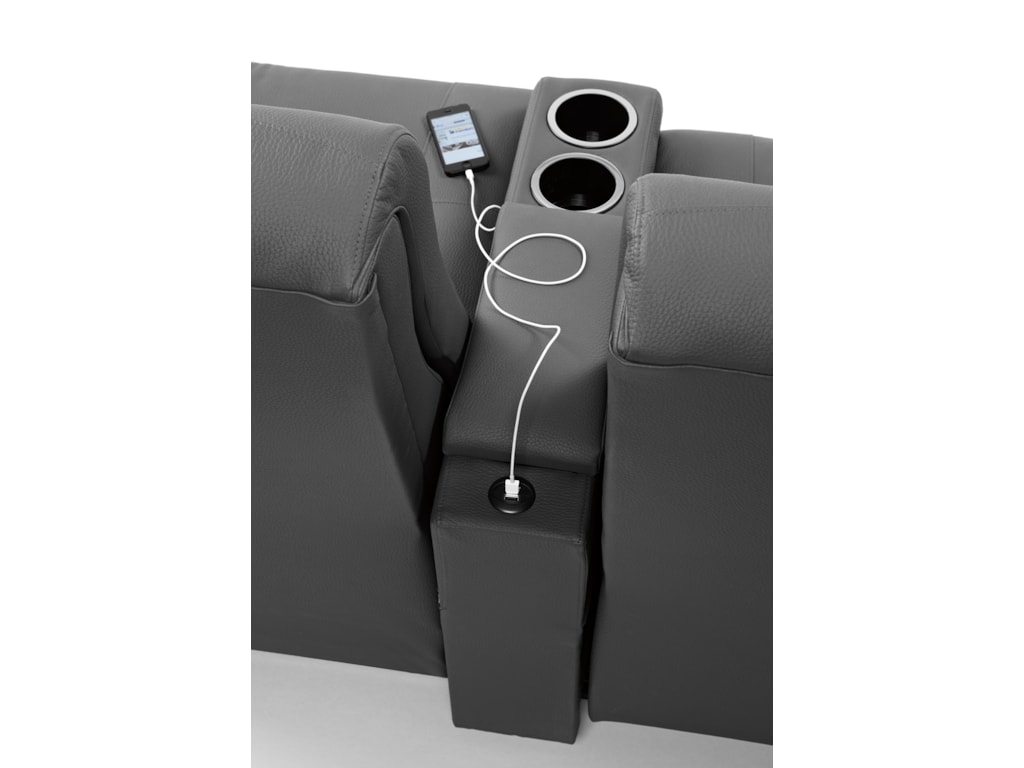 Best Home Furnishings CostillaPower Tilt Headrest Rocker Console Loveseat