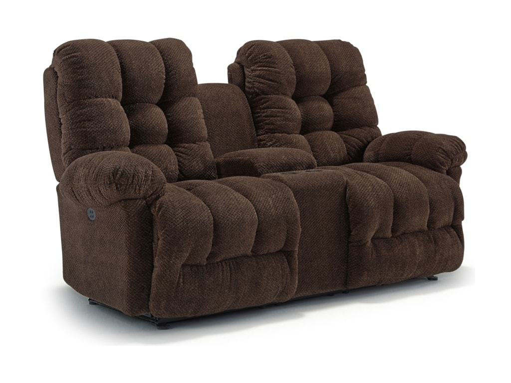 Best Home Furnishings EverlastingSpace Saver Reclining Love w/ Console