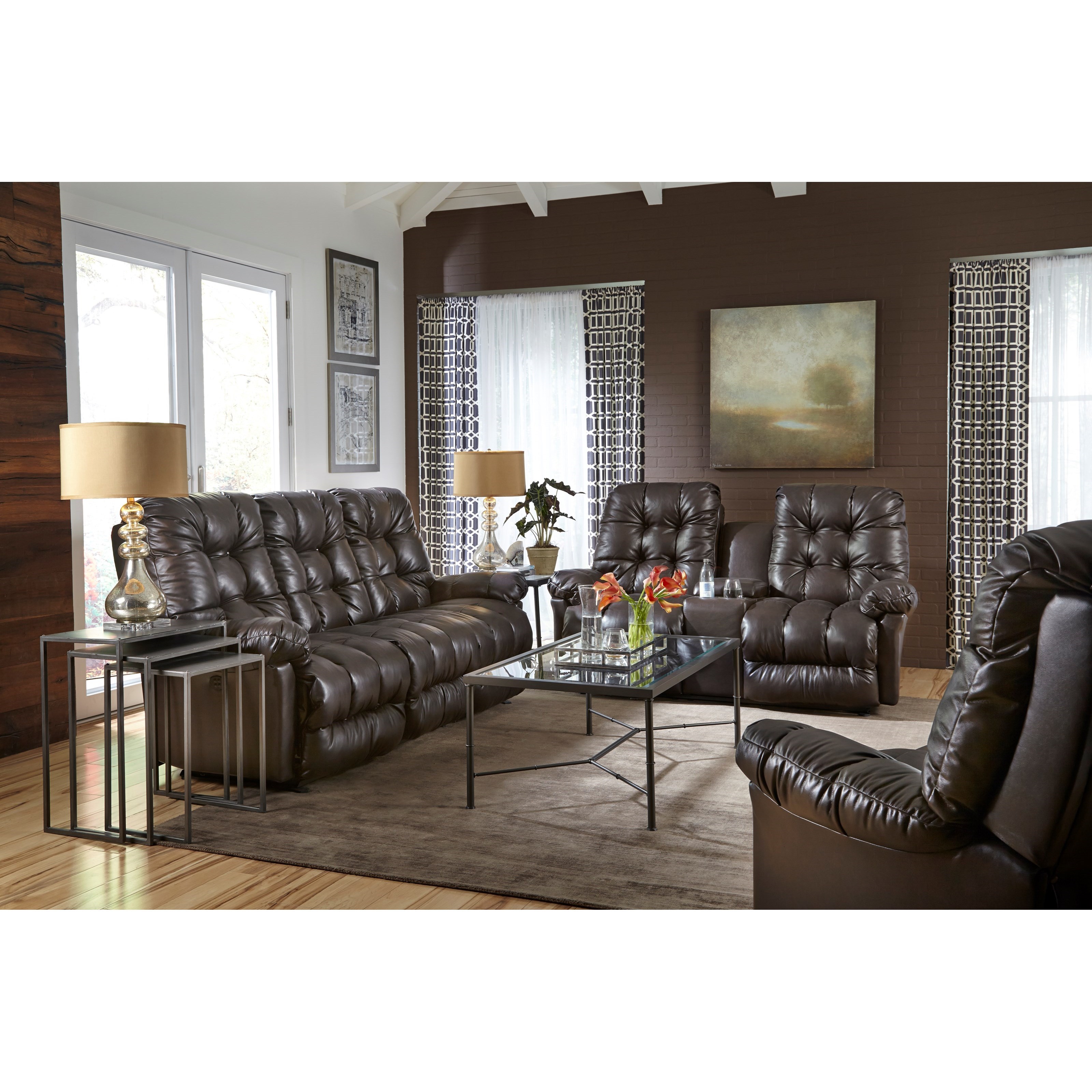 Best Home Furnishings Everlasting Living Room Group Turk