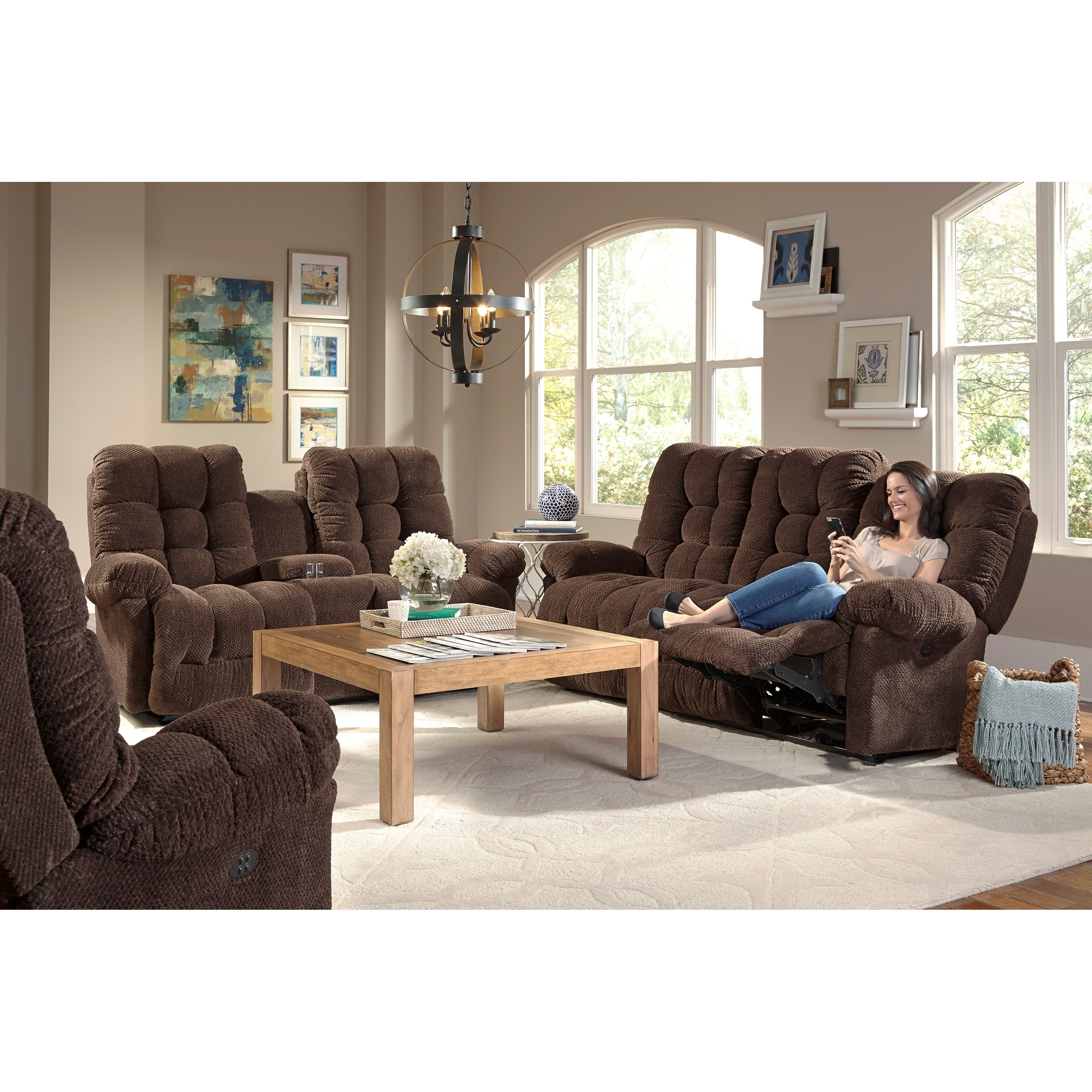 Best Home Furnishings Everlasting Power Reclining Sofa Chaise Sheely