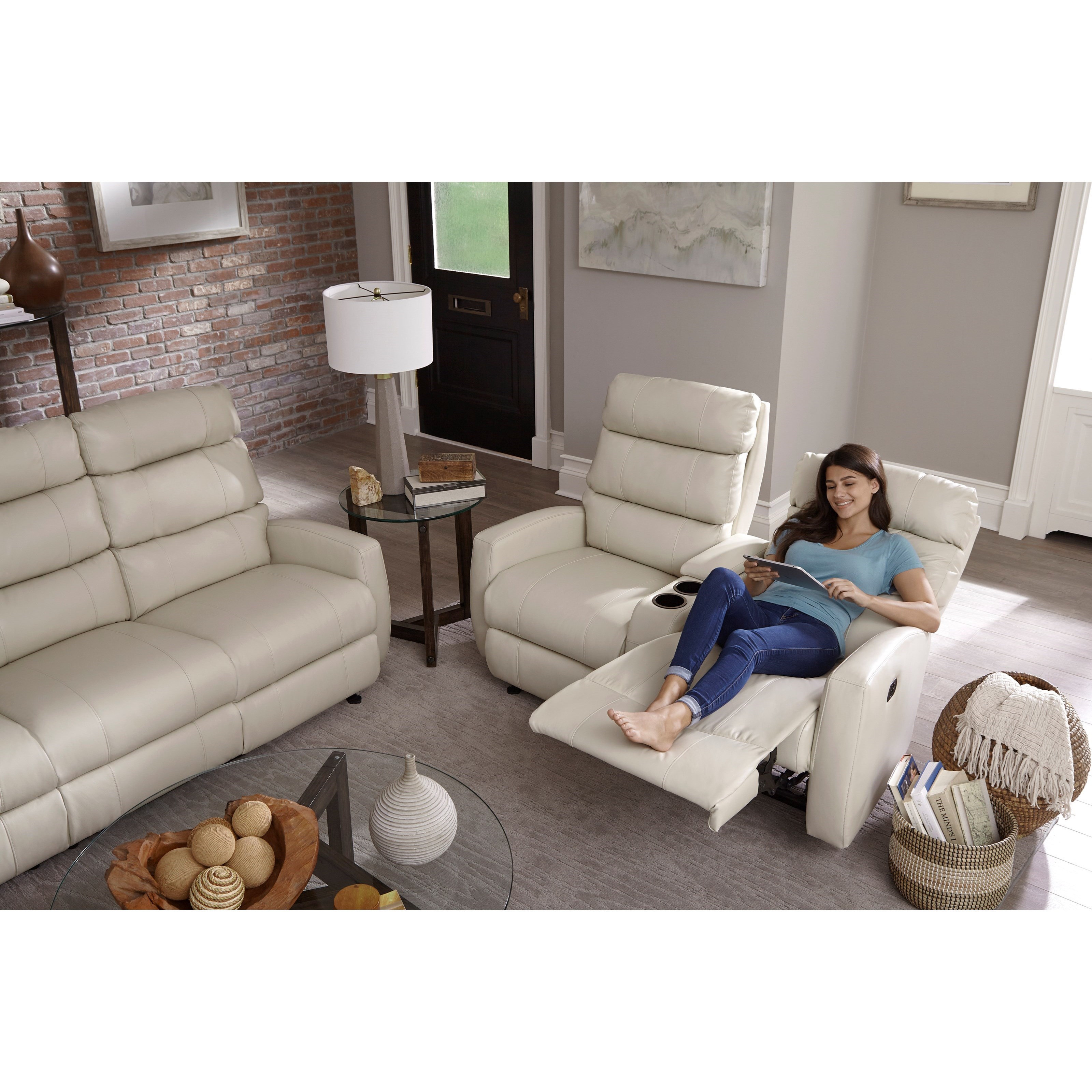 Best Home Furnishings Hillarie L615cq7 Power Rocking Reclining