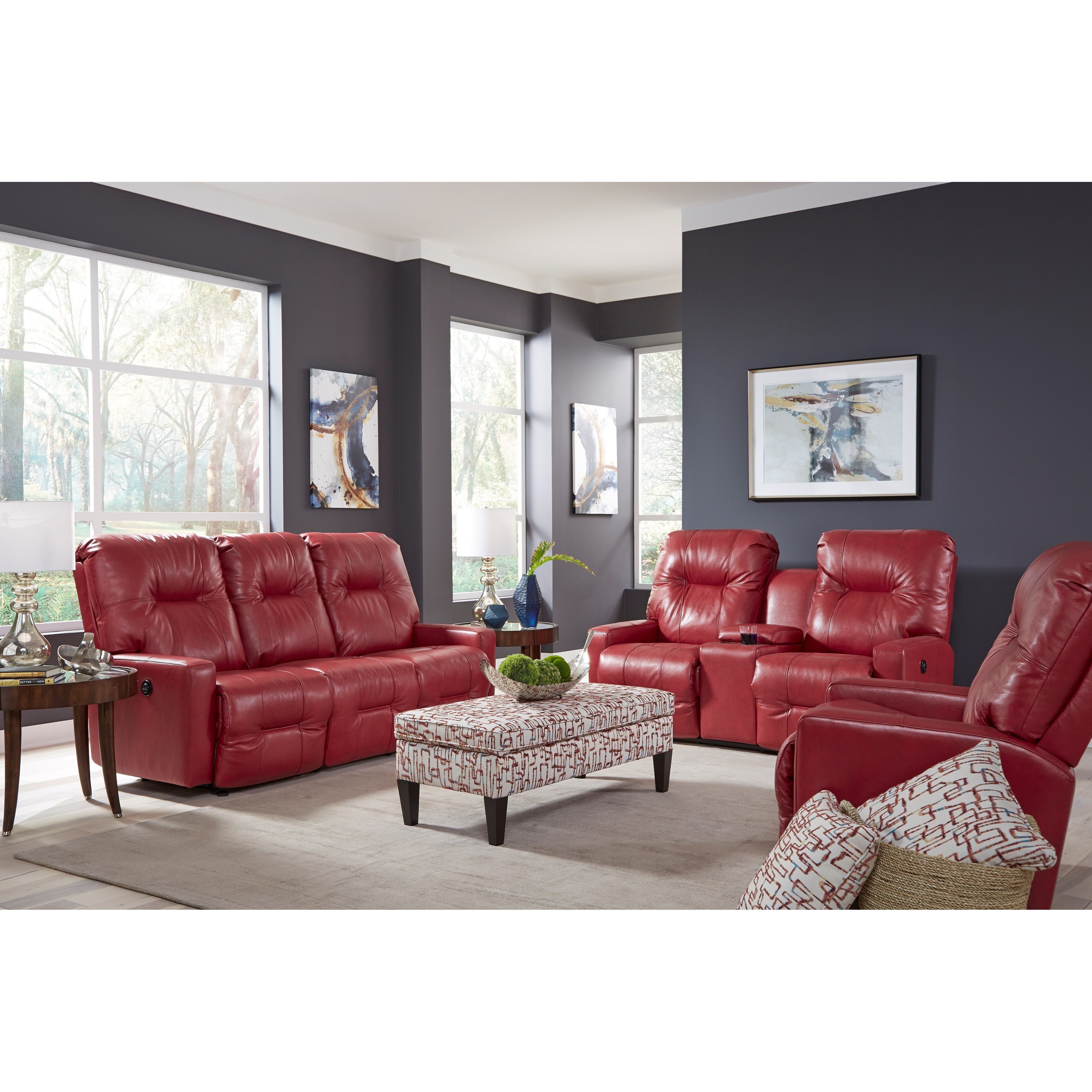 Best Home Furnishings Kenley Reclining Living Room Group Lapeer
