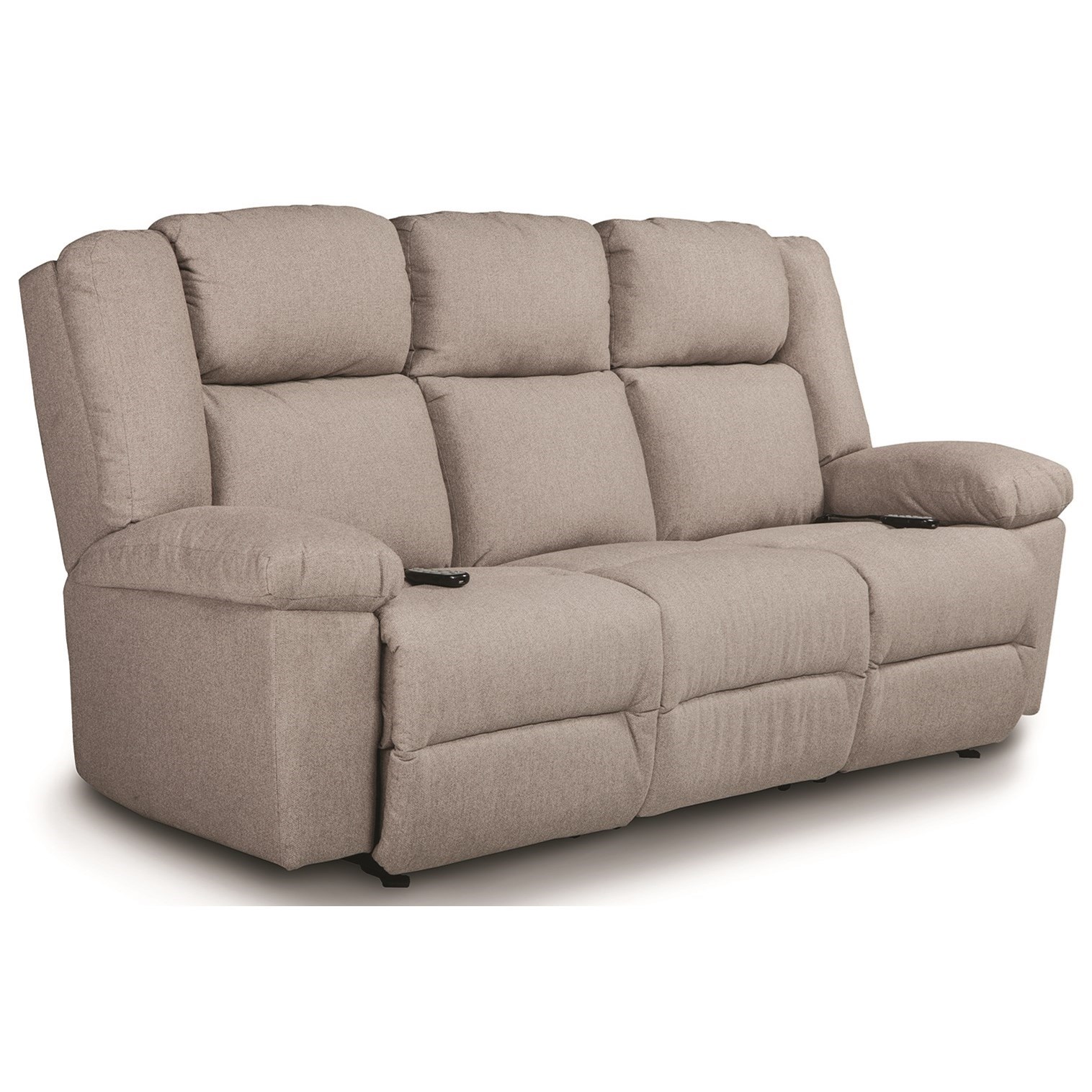 Best Home Furnishings Leo Power Tilt Head Lumbar Space Saver