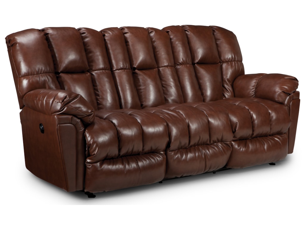 Best Home Furnishings Lucas Casual Plush Reclining Sofa With Full Best Home Furnishings Lucasreclining Sofa