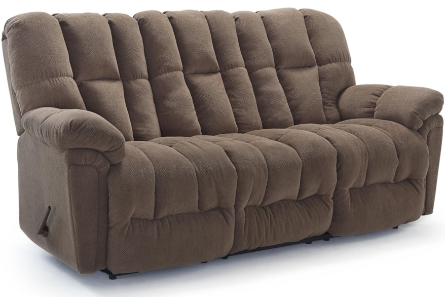 Best Home Furnishings Lucas Casual Plush Reclining Sofa With Lucas Casual Plush Reclining Sofa