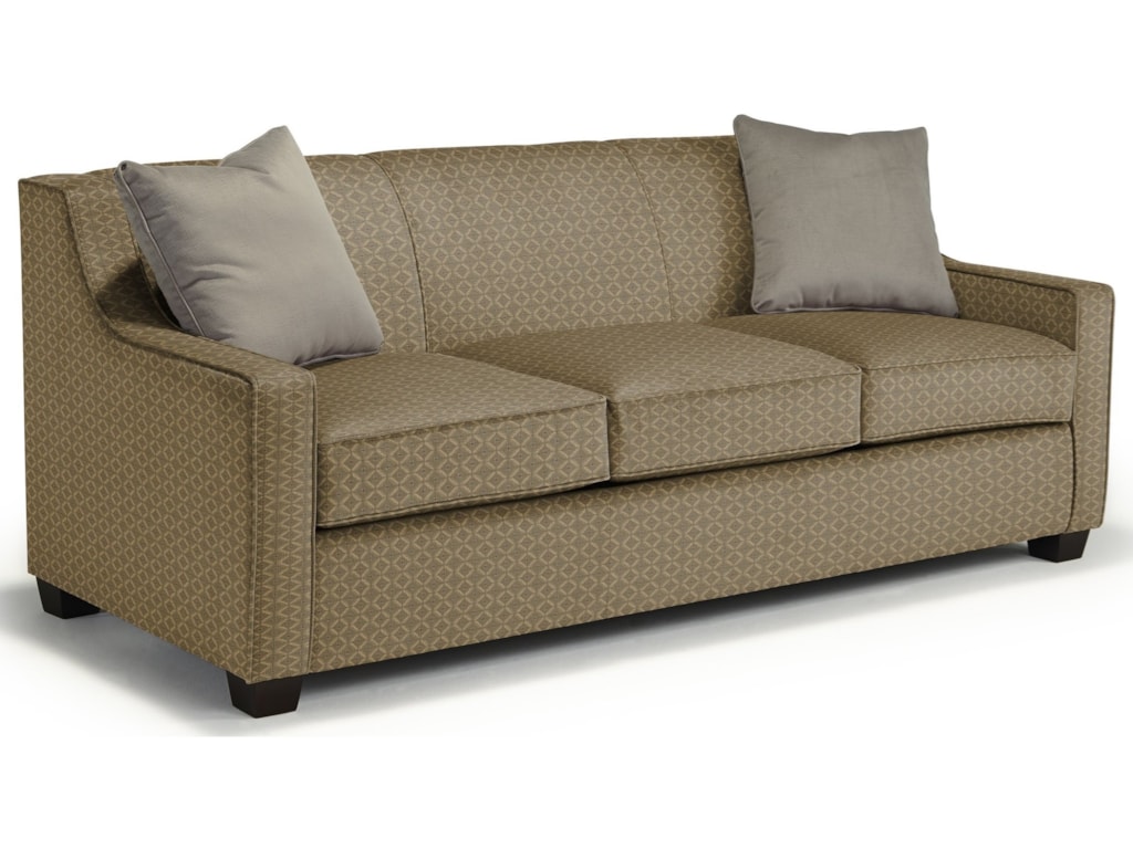 Marinette Queen Sized Air Dream Sleeper With Toss Pillows By Best Home Furnishings At Wayside Furniture