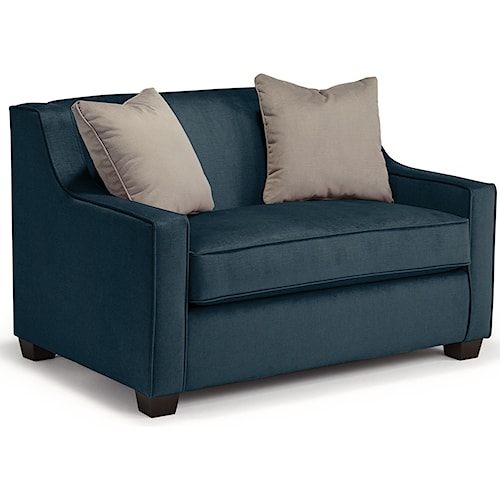 Best Home Furnishings Marinette Twin Size Air Dream Sleeper Chair Best Home Furnishings Marinette Twin Size Air Dream Sleeper Chair With Toss Pillows