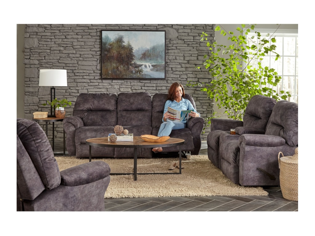 Best Home Furnishings Medium ReclinersBodie Power Wallhugger Recliner