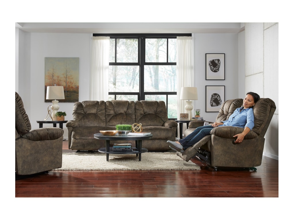 Best Home Furnishings RomulusRocking Reclining Loveseat with Console