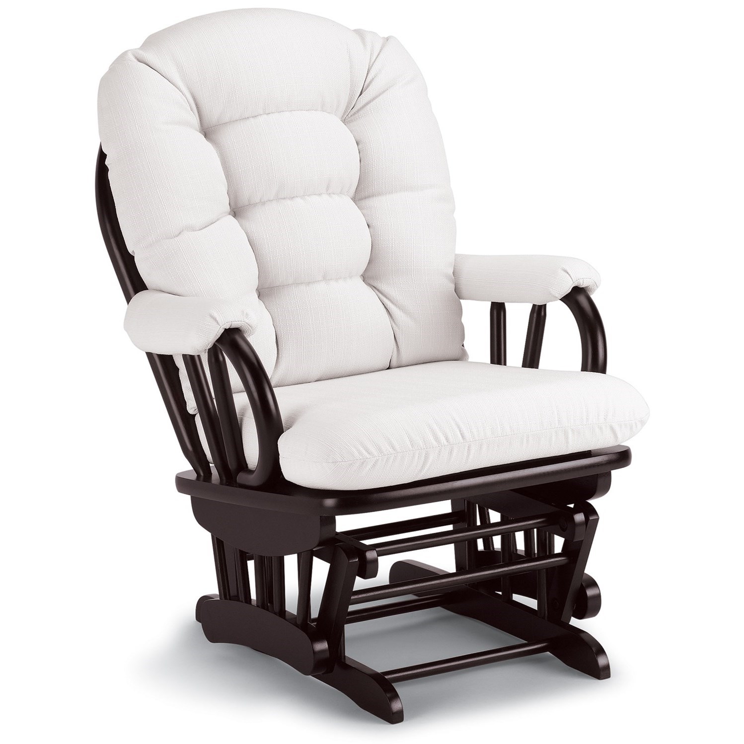 white glider rocker