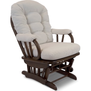 Bravo Furniture Sona Traditional Glider Rocker With Tufted Cushion Bennett S Furniture And Mattresses Glider Rockers