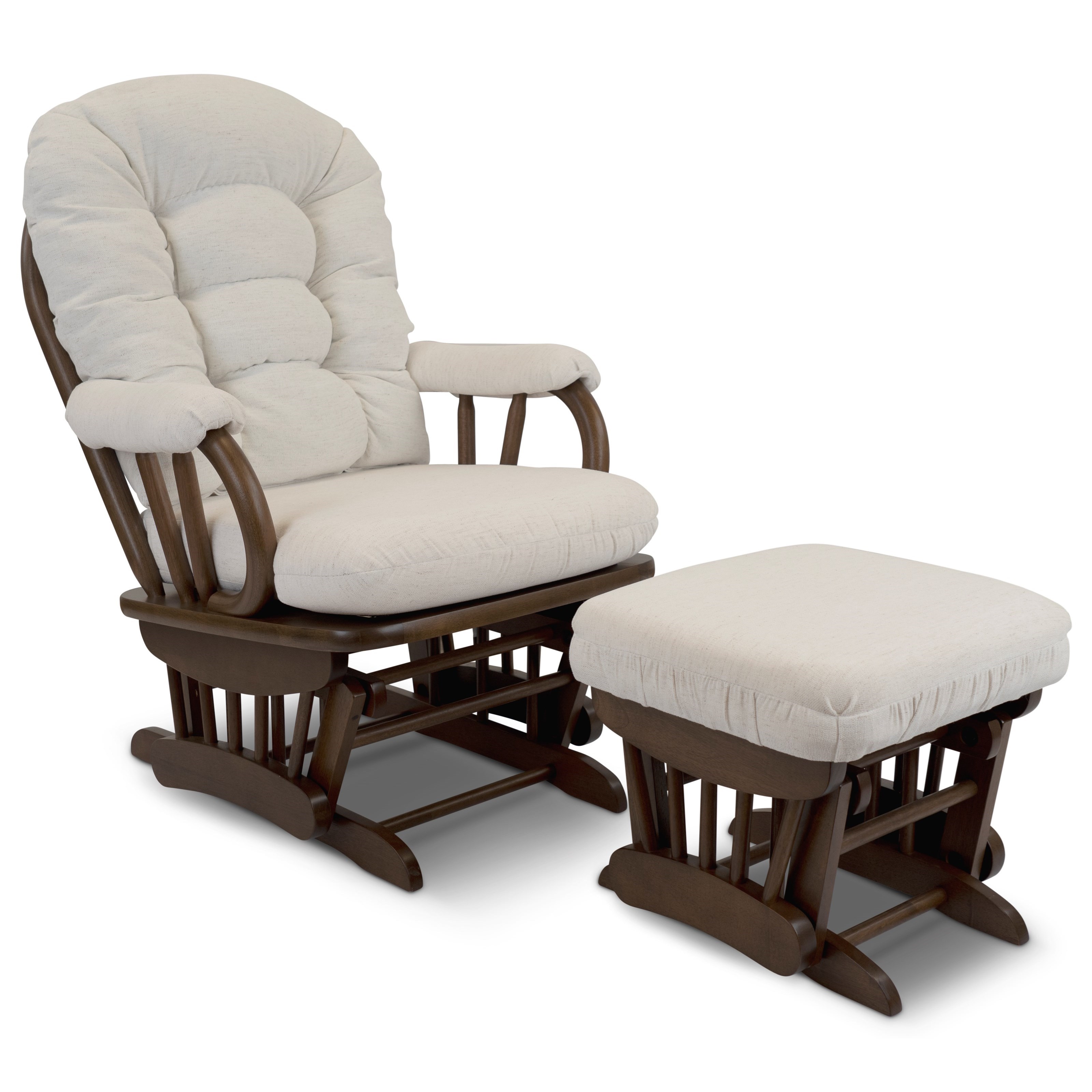 best glider with ottoman