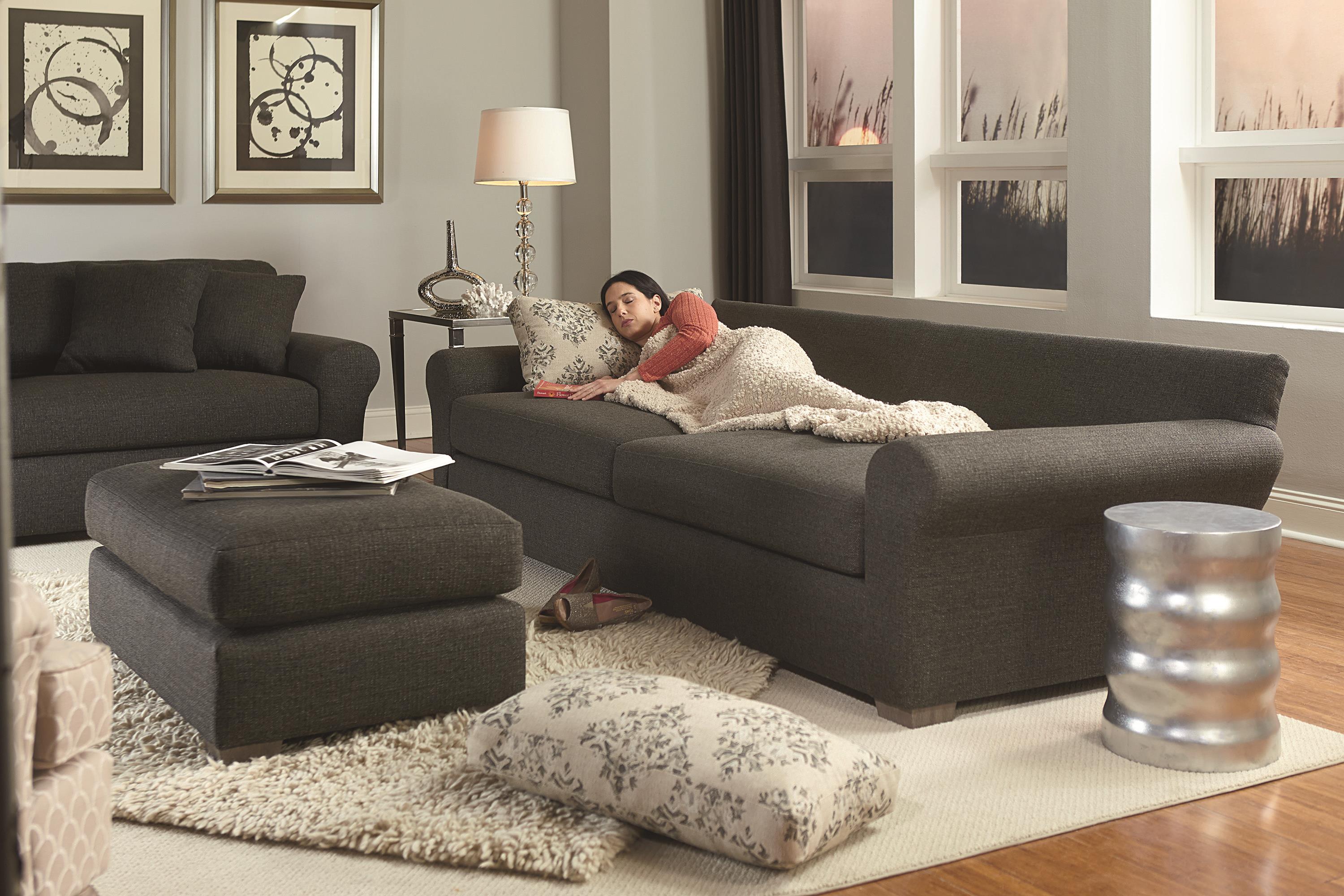 Best Home Furnishings Sophia S69 1 Transitional Wide Sofa With