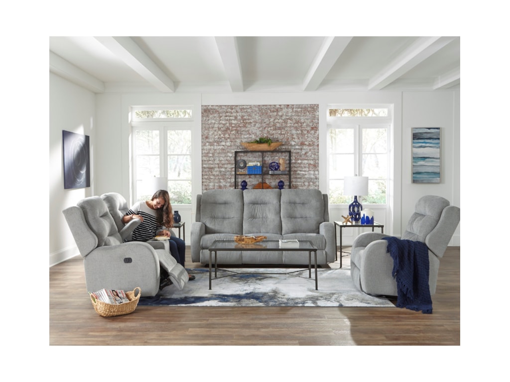 Best Home Furnishings StratmanPower Space Saving Reclining Sofa