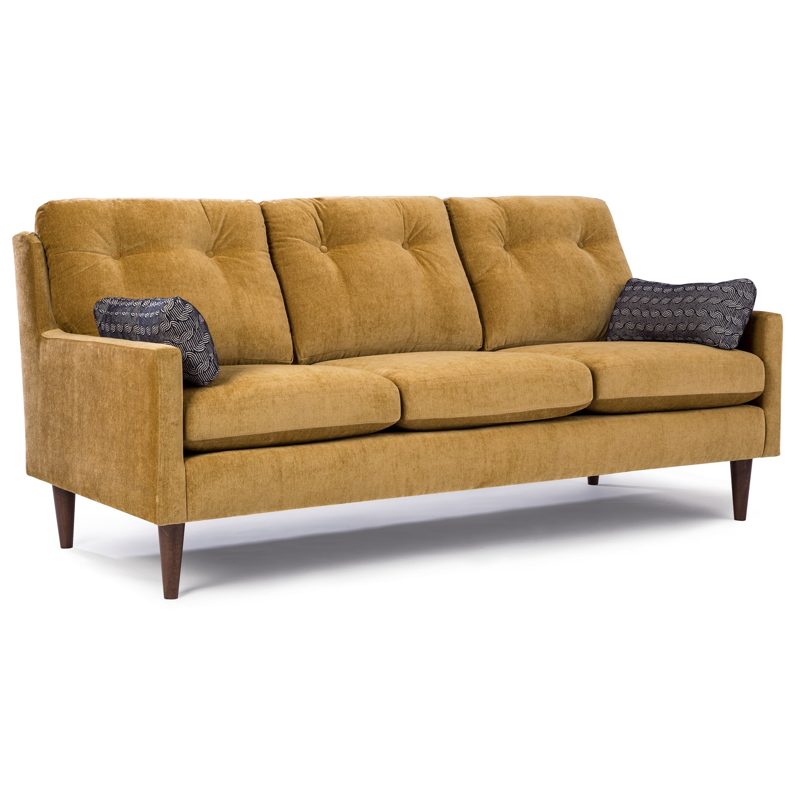 Best Home Furnishings Trevin S38 Contemporary Small Scale Sofa