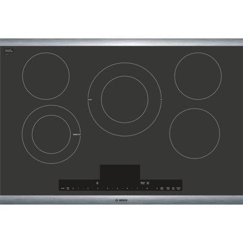 bosch electric cooktop with downdraft
