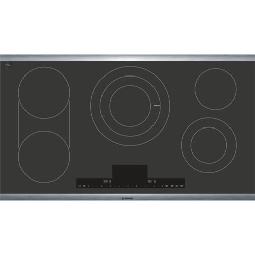 bosch electric cooktop with downdraft