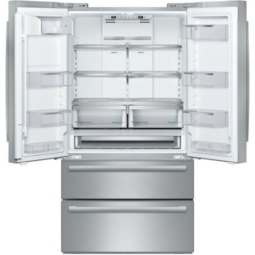 Bosch B21cl81sns 800 Series 36 French Door Refrigerator