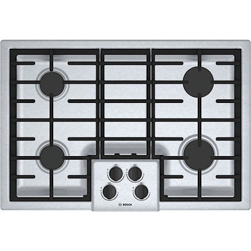 Bosch 500 Series 30 4 Burner Gas Cooktop Boulevard Home Bosch Gas Cooktops 500 Series 30