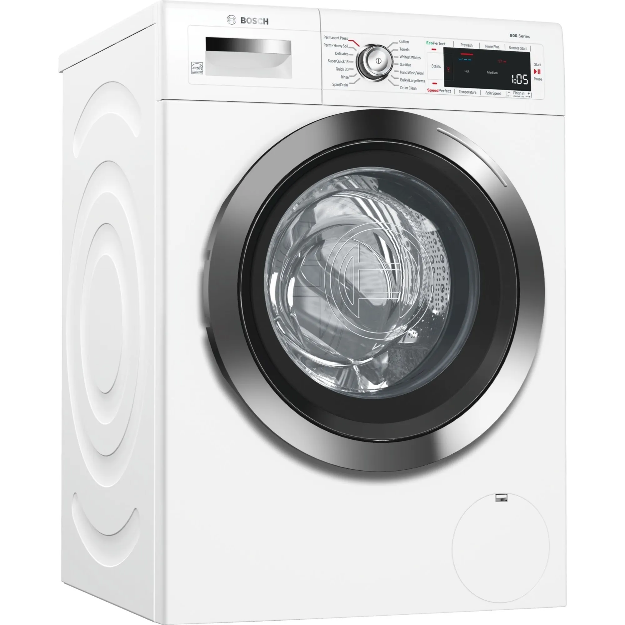 Bosch WAW285H2UC 24 Compact Washer and Dryer Combo with Home