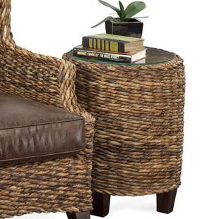 Braxton Culler Sydney Wicker Chairside Table Jacksonville
