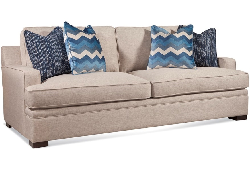 Braxton Culler Outdoor Messina Teak Cushion Sofa 489 011