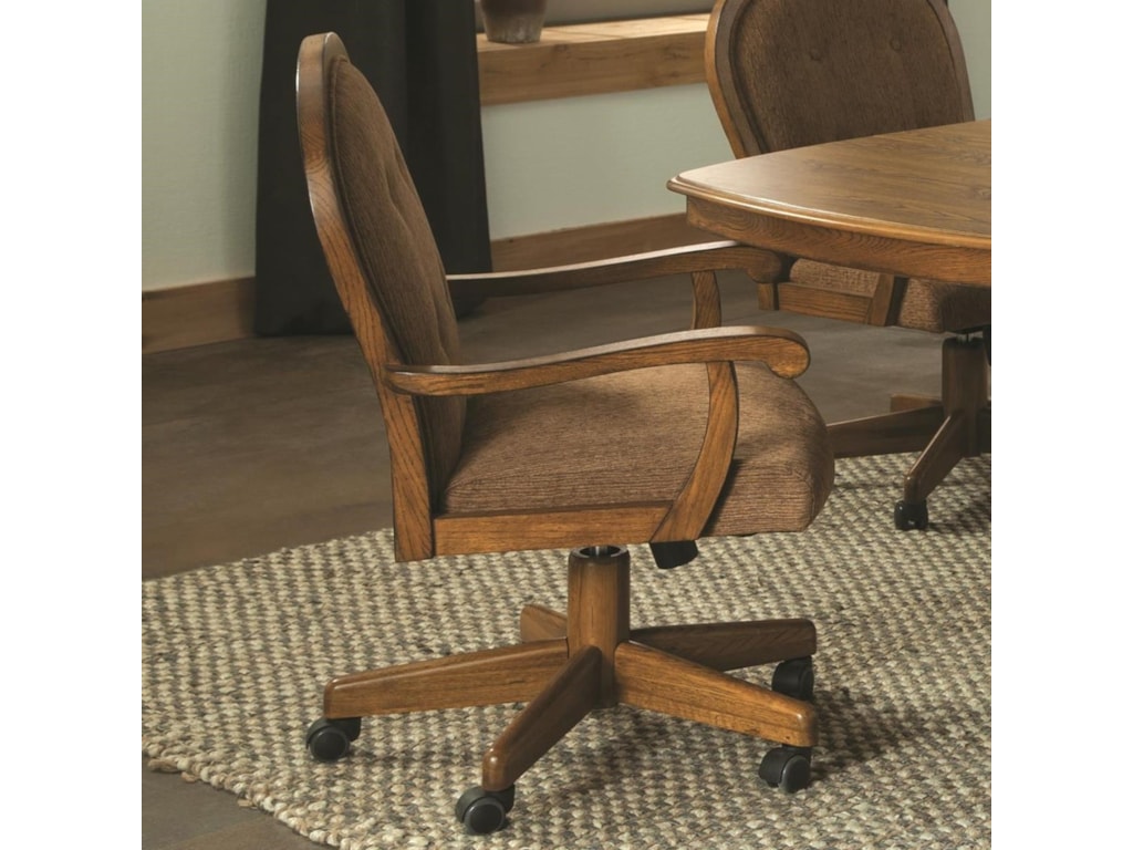 Brooks Easy Living 21518C Caster Upholstered Swivel Arm Chair Dean Boslers Dining Chairs With Casters Brooks Easy Living 21518C Caster Upholstered Swivel Arm Chair Dean Boslers Dining Chairs With Casters