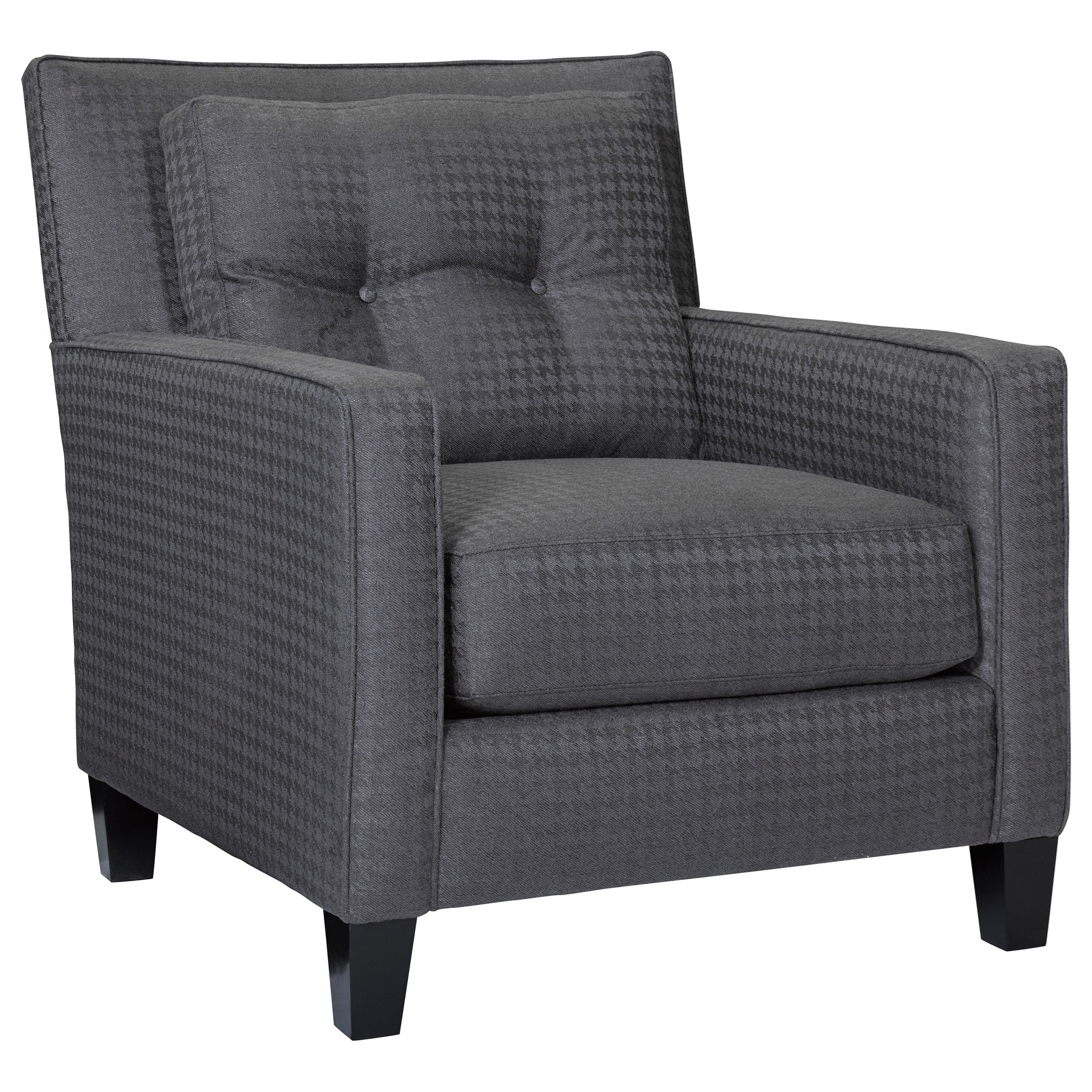 Broyhill Express Jevin Contemporary Chair With Narrow Arms And Tufting Back Cushion Find Your Furniture Upholstered Chairs
