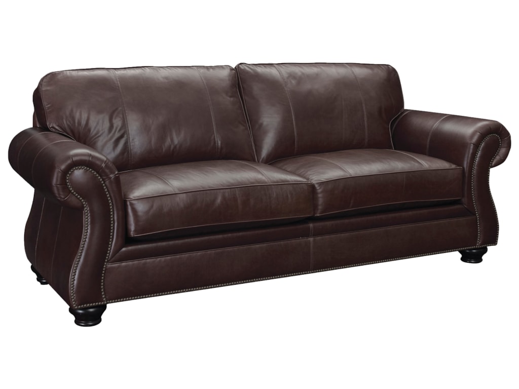 Broyhill Express Laramie Quick Ship Traditional Sofa With Nailhead Broyhill Express Laramie B Quick Ship Sofa