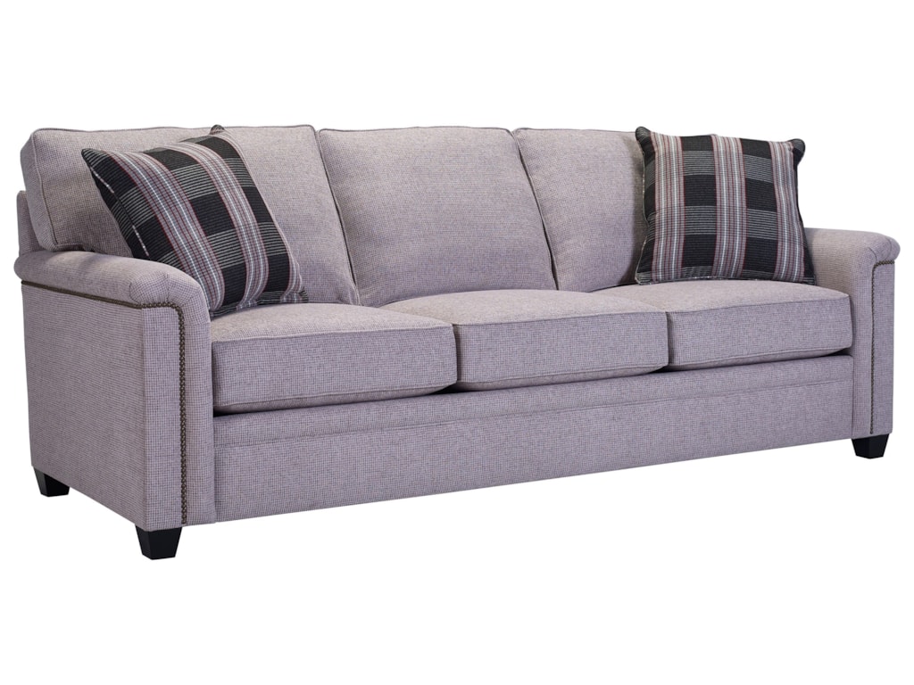 Broyhill Express Warren Sofa With Nailhead Trim Accents Broyhill Express Warrensofa