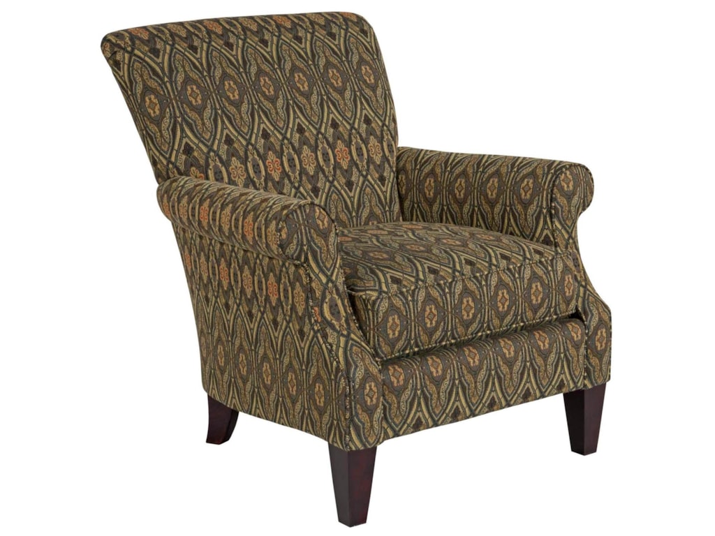 Broyhill Furniture Accent Chairs and Ottomans Jordan Traditional Styled Chair