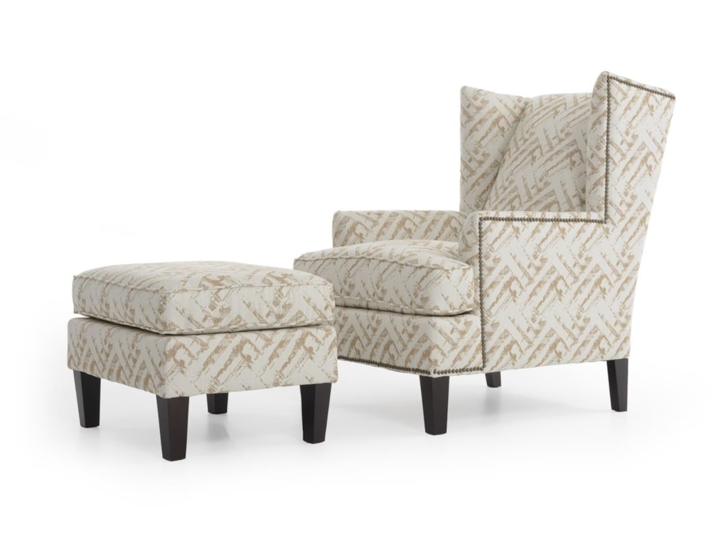 Broyhill Furniture Accent Chairs and Ottomans Chair and Ottoman