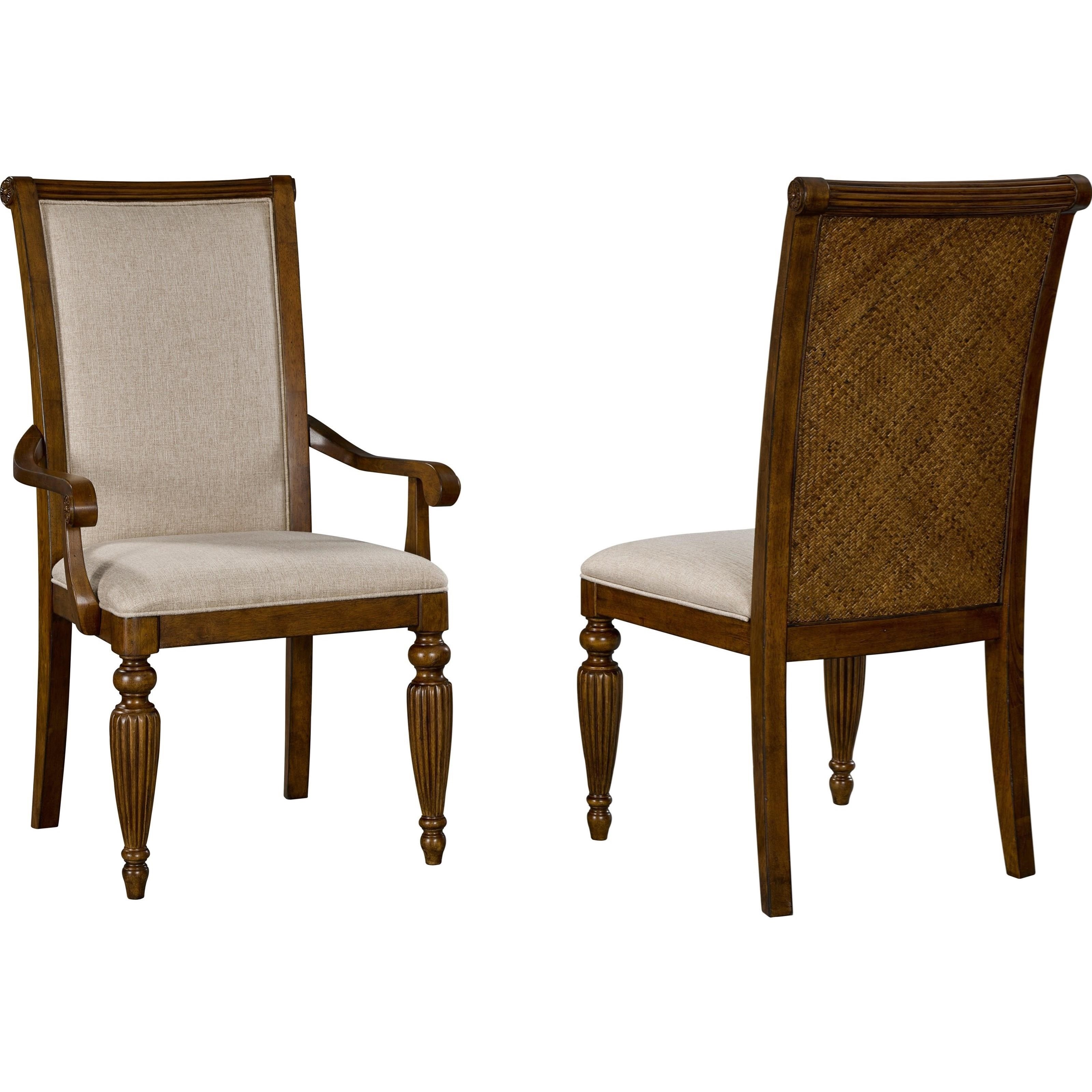 Amalie Bay Upholstered Arm Chair With Turned Front Legs By Broyhill Furniture At Baer S Furniture
